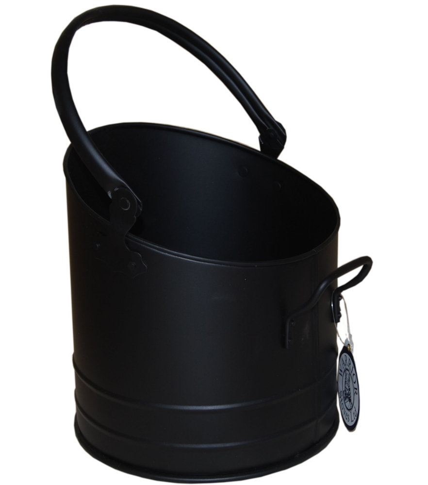 Coal Bucket Black Mini - Warrior Stoves Ltd